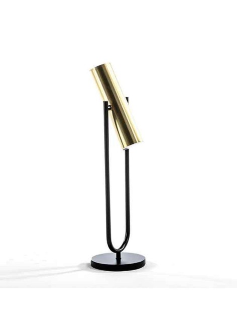 Lámpara Manila Metal Oro y...