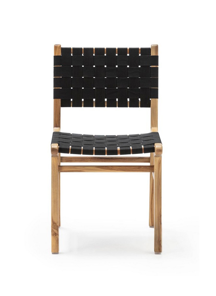 Silla Habana Madera y Nylon 50x56x87 cm