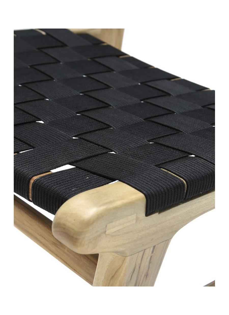 Silla Habana Madera y Nylon 50x56x87 cm