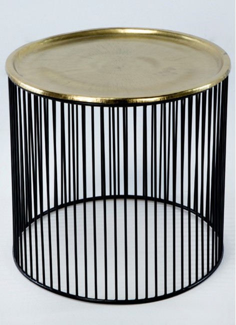 Mesa Luanda Hierro 56x56x42 cm