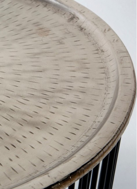 Mesa Luanda Plata 56x56x42 cm 2