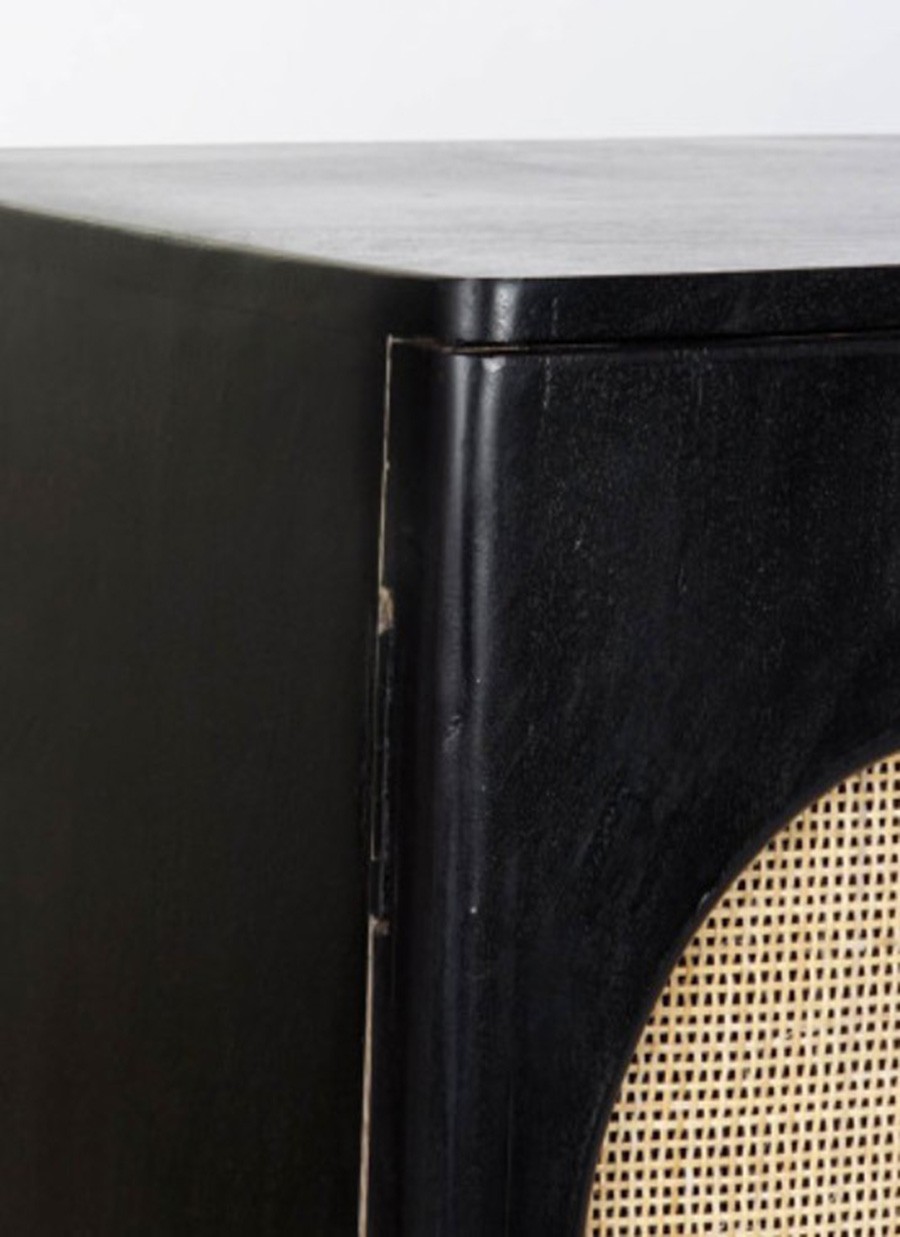 Buffet Sol Madera y Ratán 150X40X65 cm