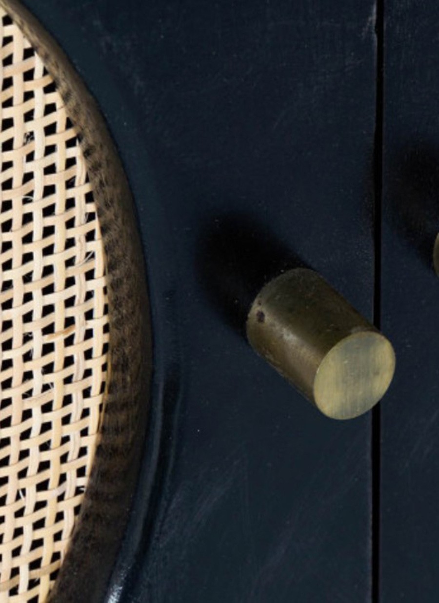 Buffet Sol Madera y Ratán 150X40X65 cm