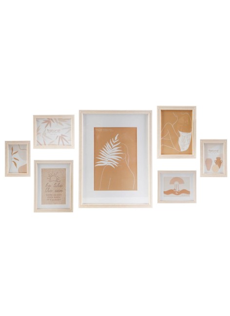 Set 7 Marcos Union Marrón...