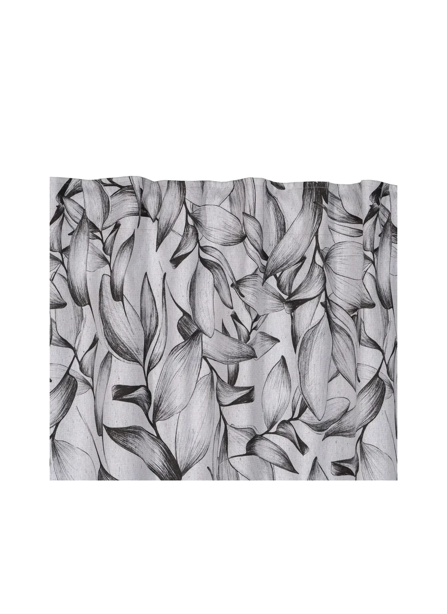 Cortina Hojas Algodón-Poliéster...