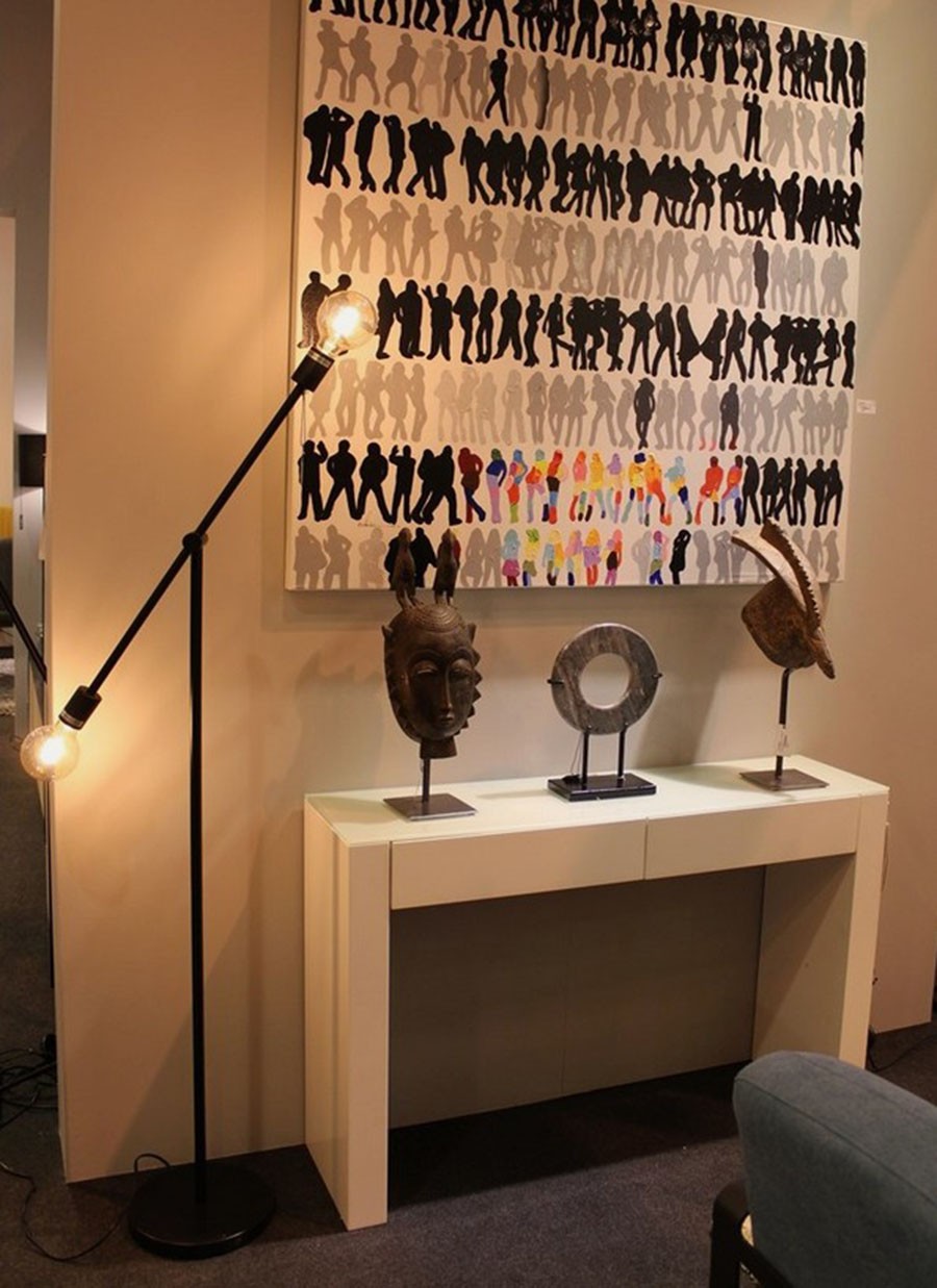 Lámpara de Pie Planets 30x140x74 cm