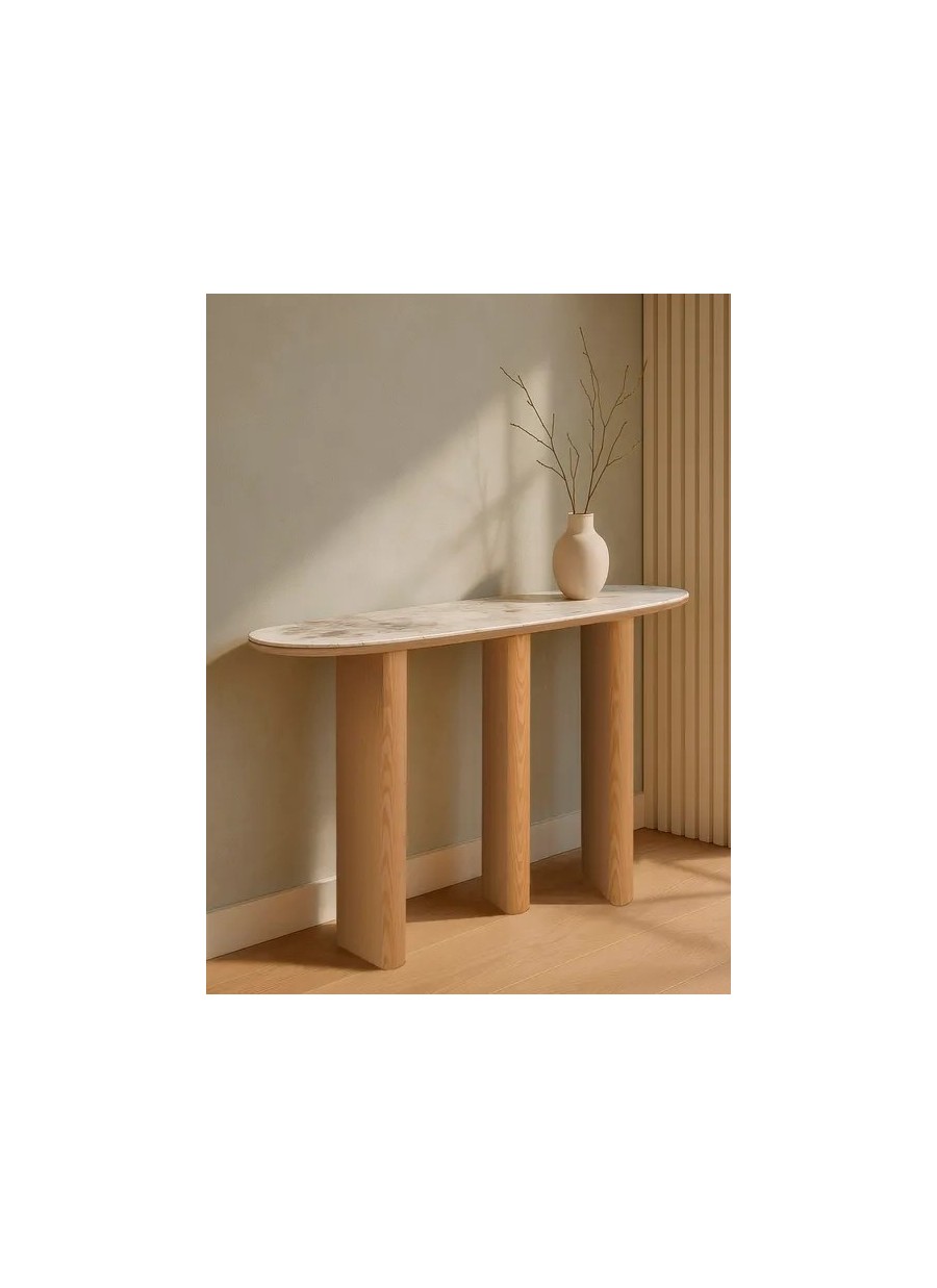 Consola Elias Madera 120x35x80 cm