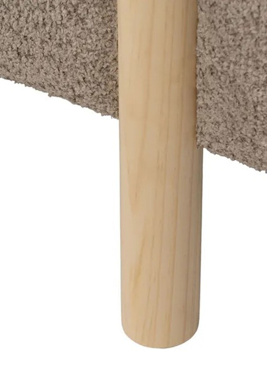 Banqueta Amalfi Taupé Tejido...