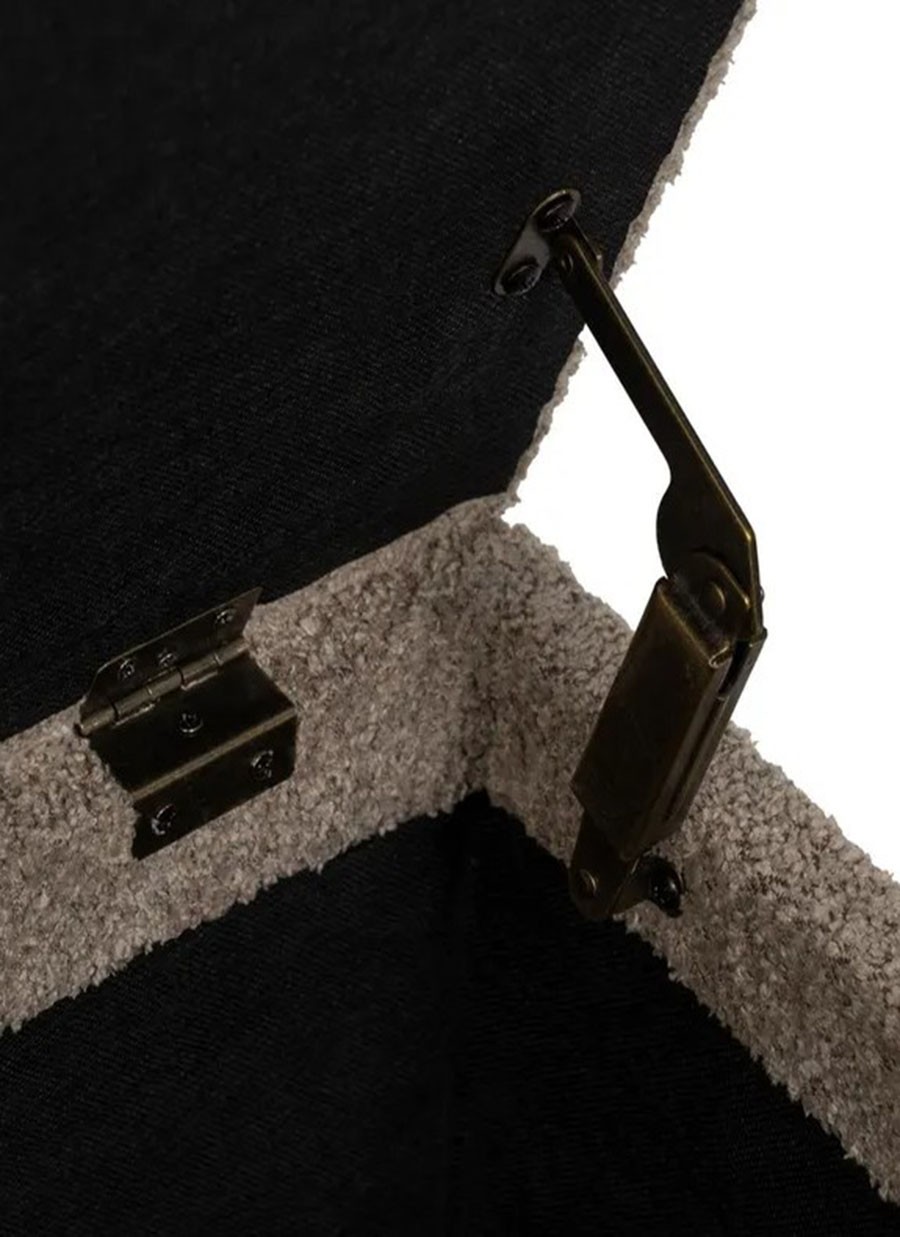 Banqueta Amalfi Taupé Tejido...