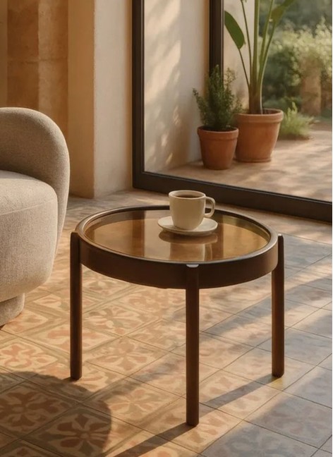 Mesa Auxiliar Elba Metal y...