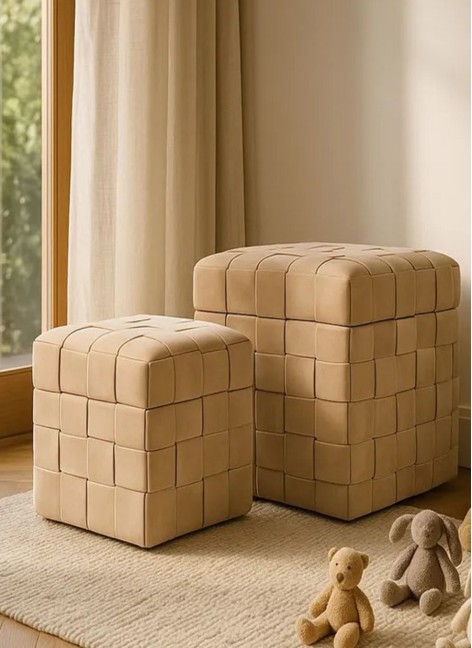 2 Baules Pompidou Tela...