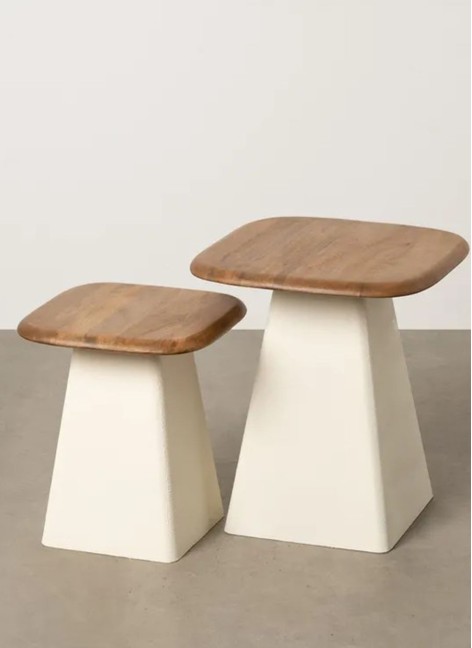 Mesas Centro Aspas 50x50x52 cm