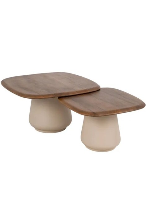 Mesas Centro Neras 90x90x40cm 2