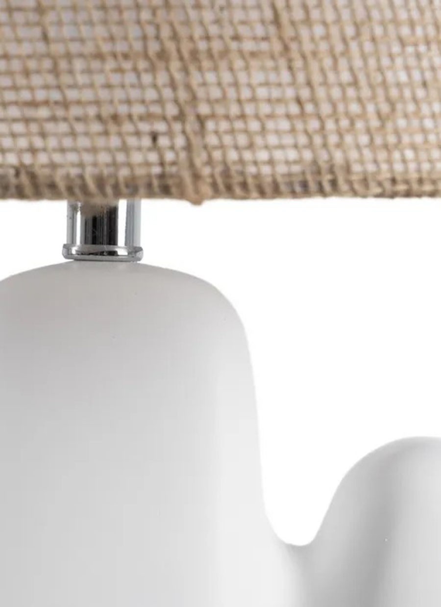 Lámpara Dylan Blanco 32x32x53 cm