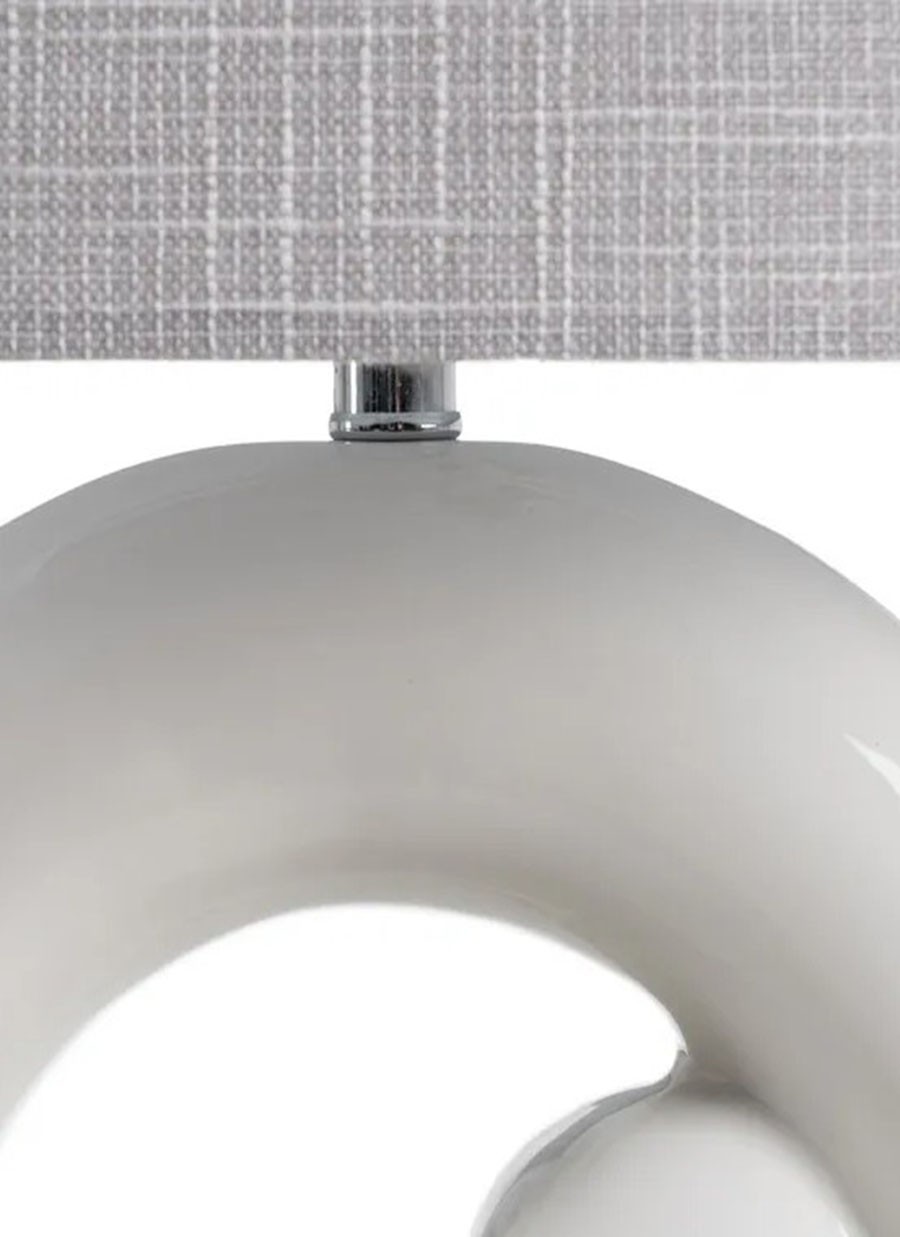 Lámpara Elionda Blanco 40x20x55cm