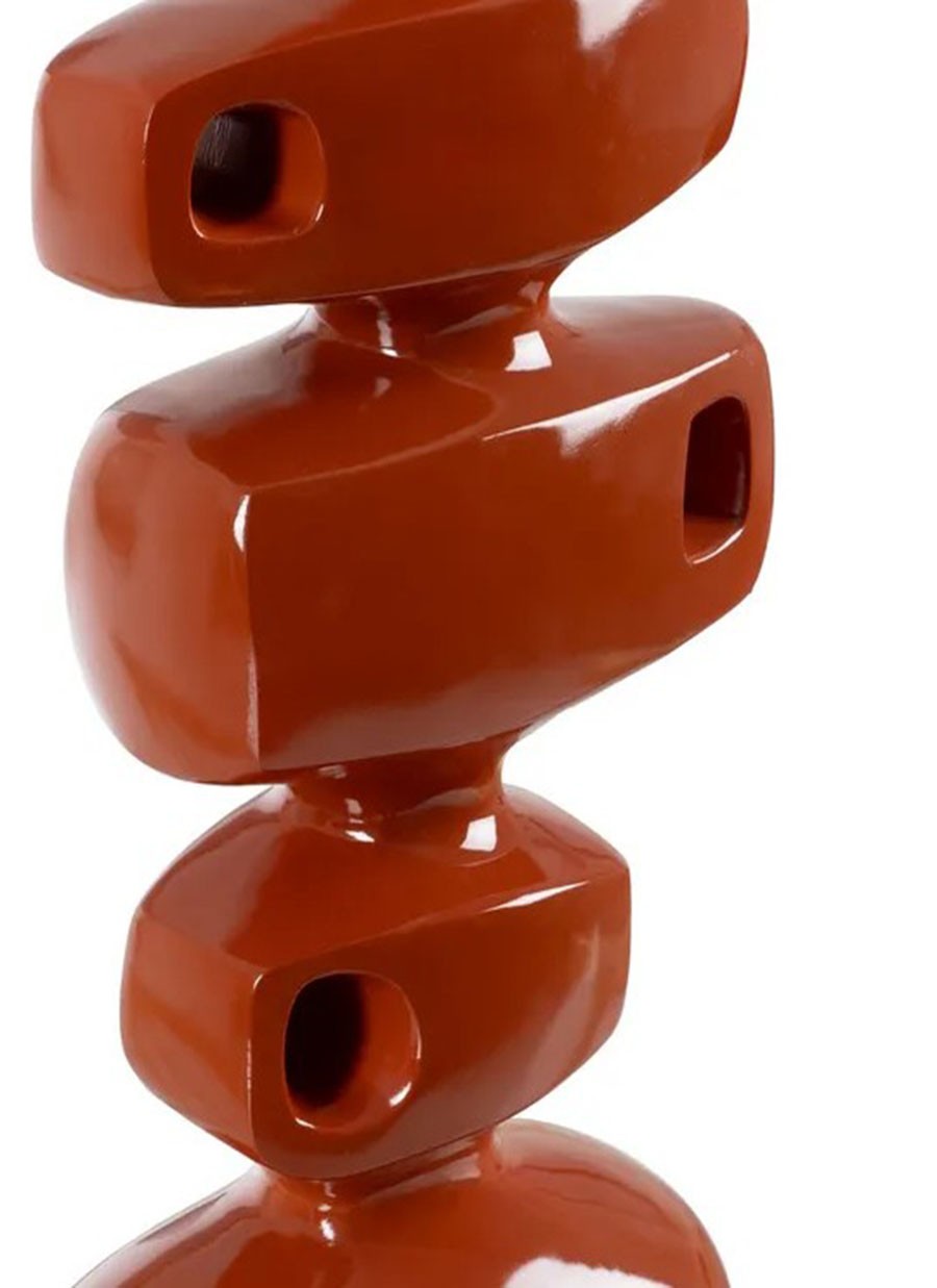 Lámpara Mesa Coral Terracota Resina...