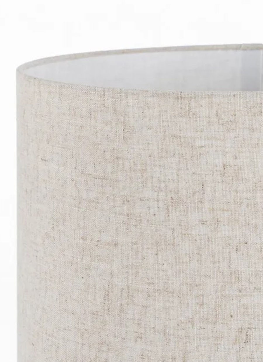 Lámpara Suelo Dry Topo Beige Resina...