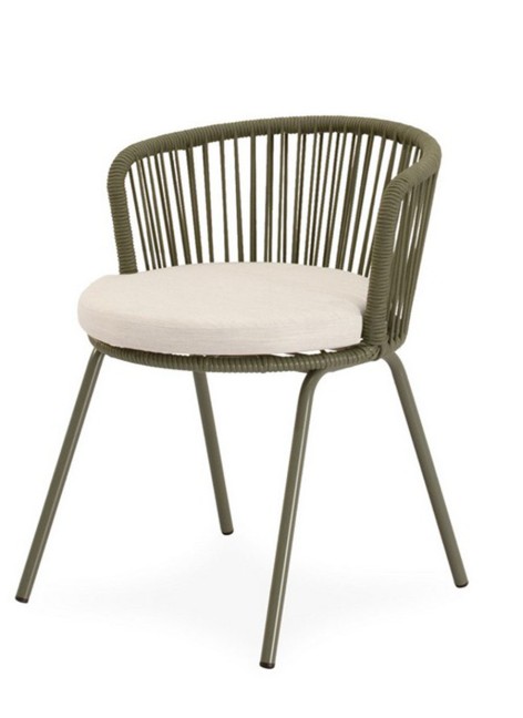 Silla Doolin Verde 74x56x55 cm 2