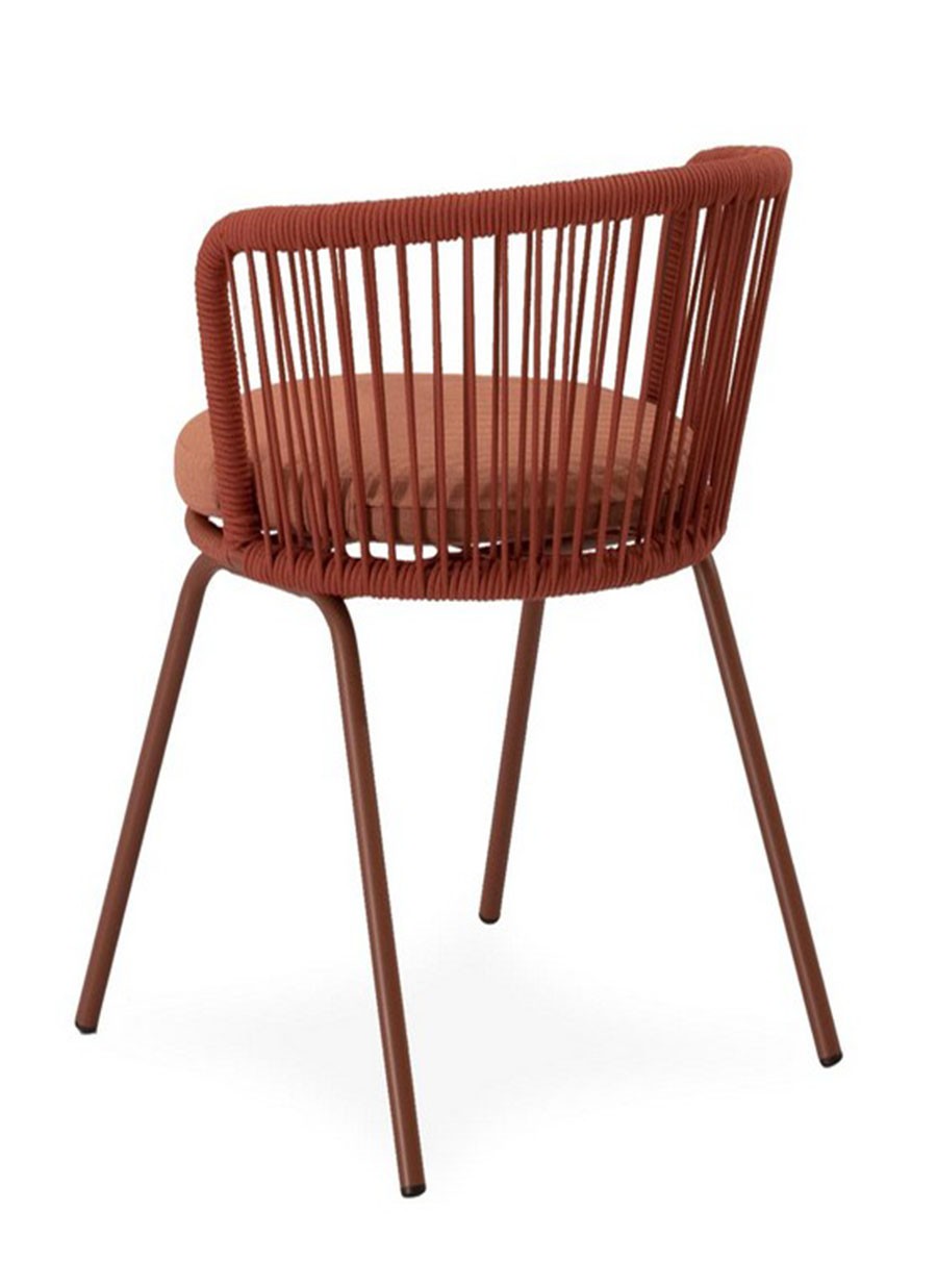 Silla Doolin Terracota 56x74x55 cm