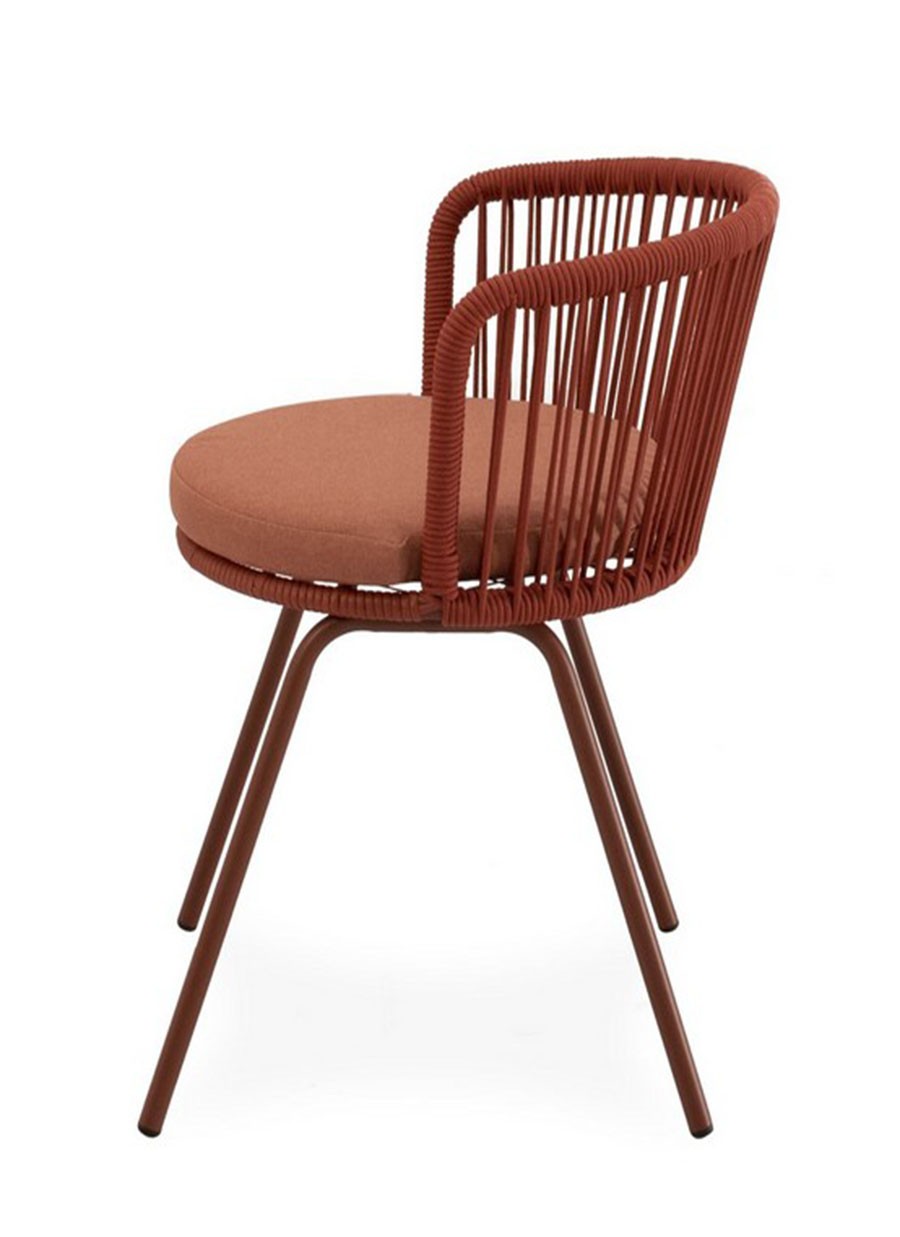 Silla Doolin Terracota 56x74x55 cm