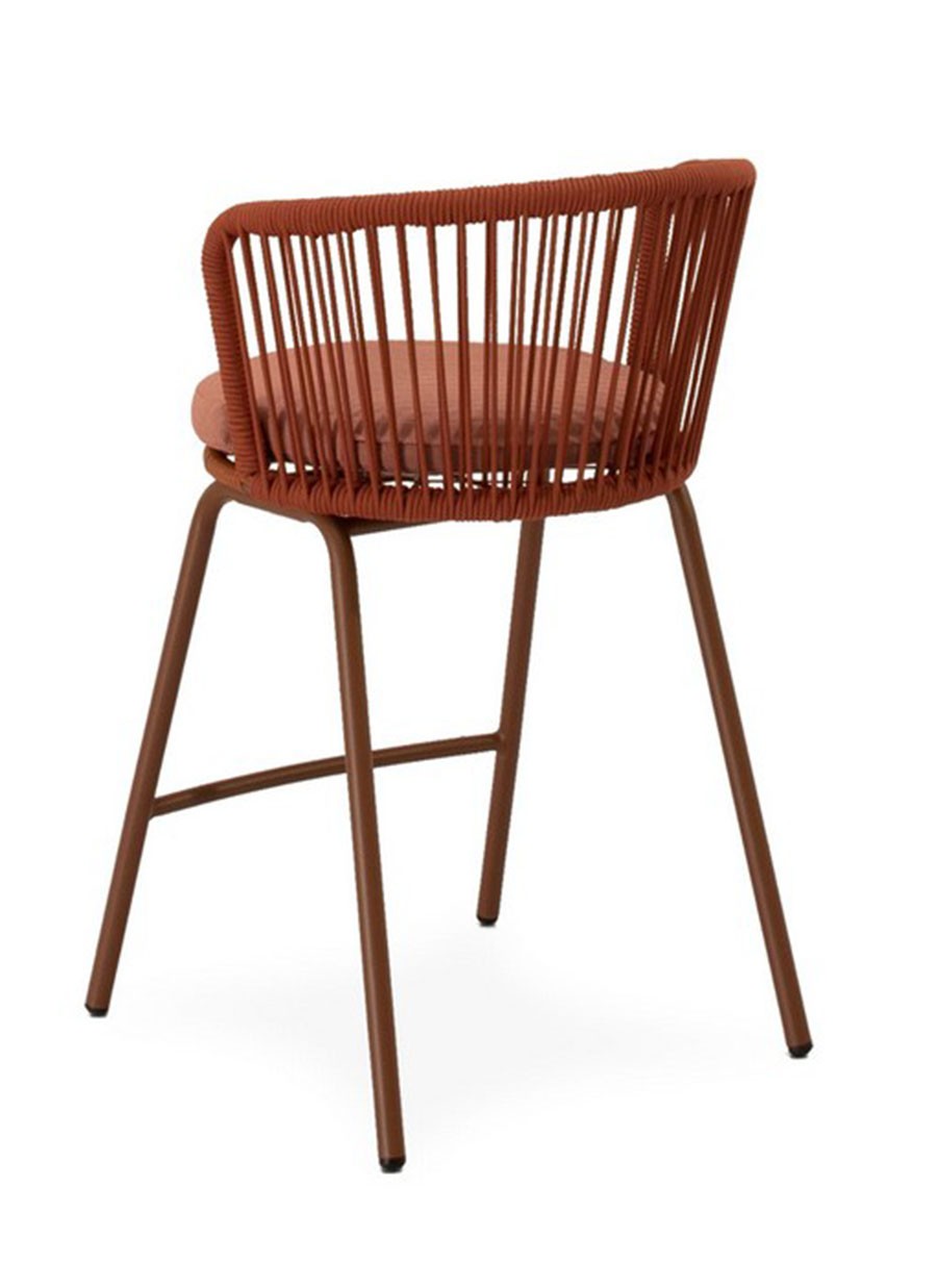 Taburete Pierre Terracota 88x56x59 cm