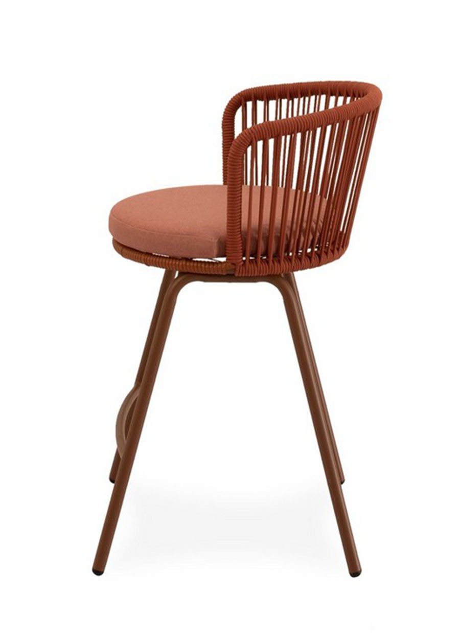 Taburete Pierre Terracota 88x56x59 cm