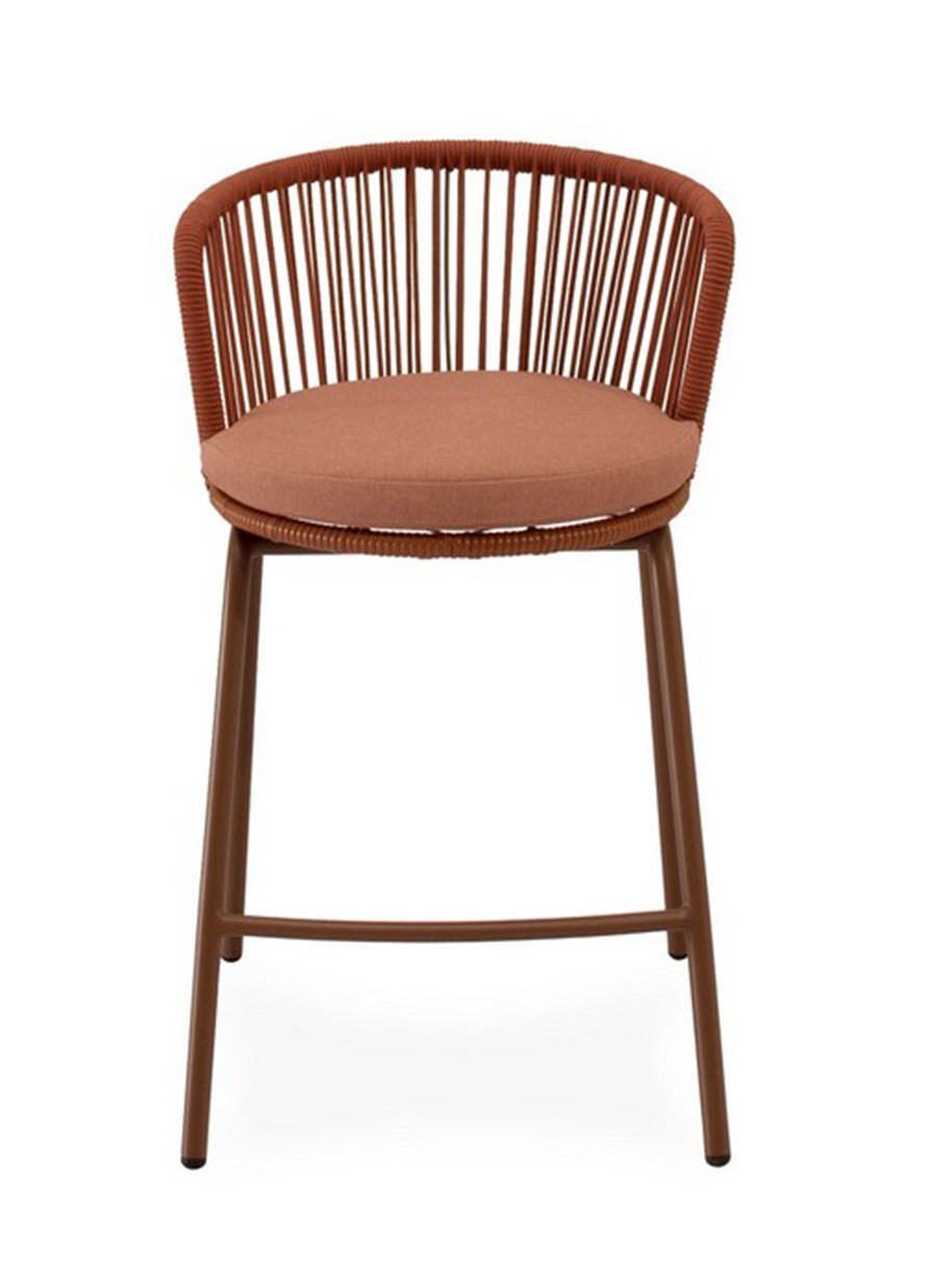 Taburete Pierre Terracota 88x56x59 cm