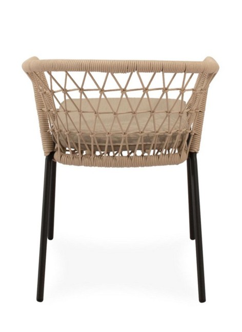 Silla Teore Negro 74x64x64 cm 2