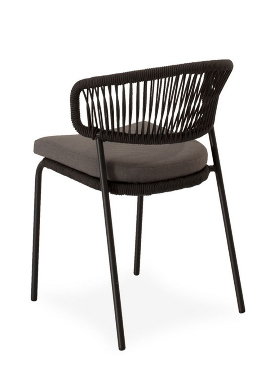 Silla Negara Gris 58x60,5x78,5 cm