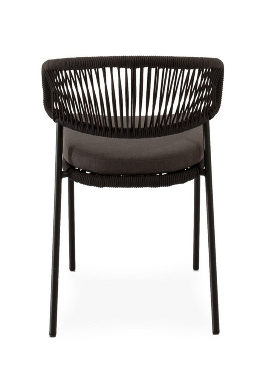 Silla Negara Gris 58x60,5x78,5 cm