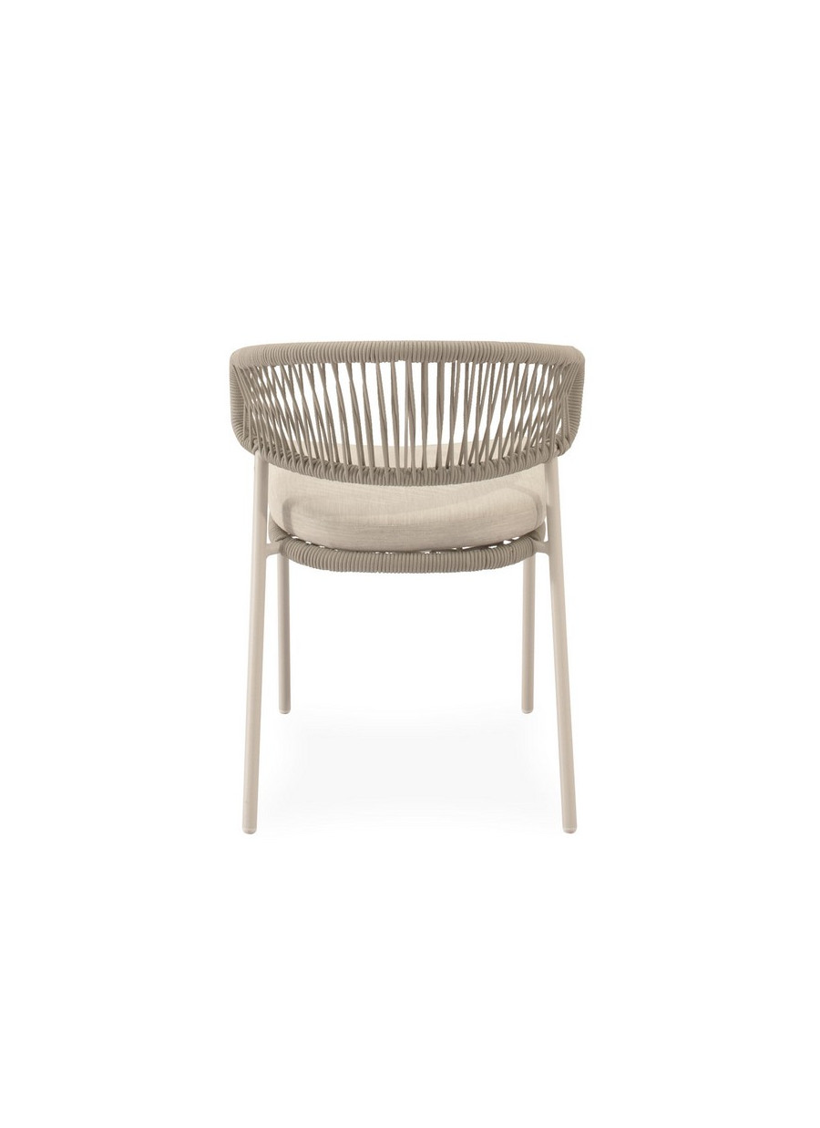 Silla Negara Beige 58x60,5x78,5 cm