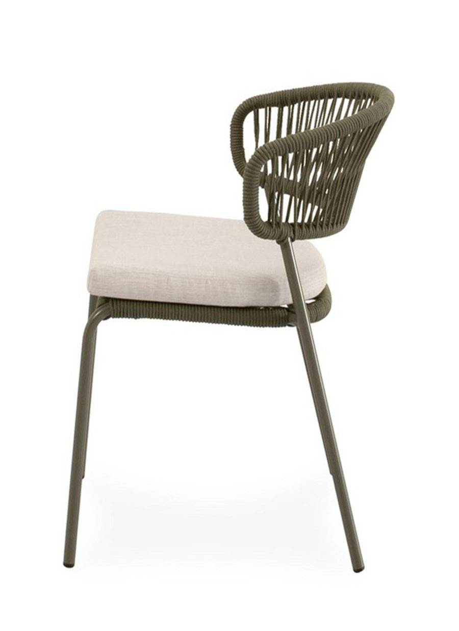 Silla Negara Verde 58x60,5x78,5 cm