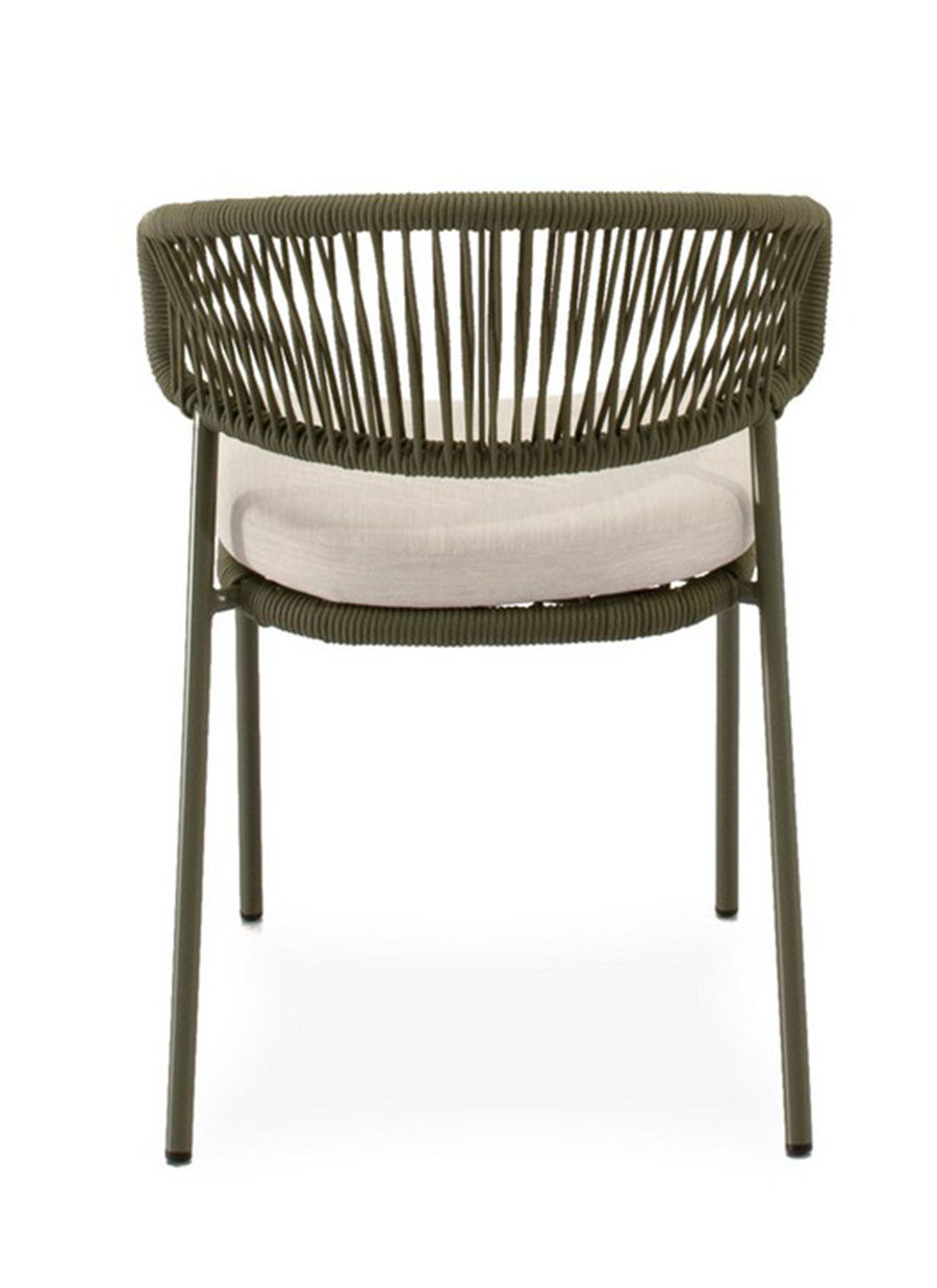 Silla Negara Verde 58x60,5x78,5 cm