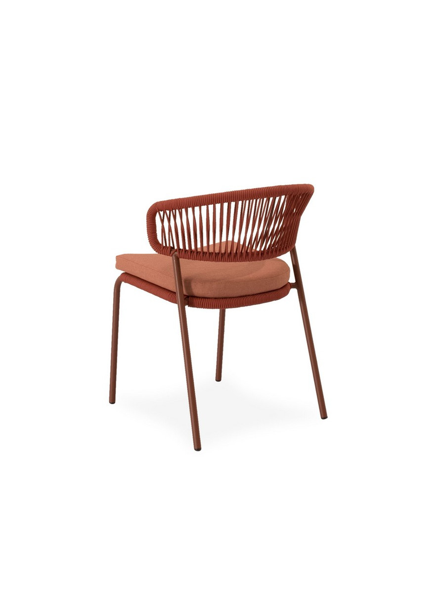 Silla Negara Terracota 58x60,5x78,5 cm