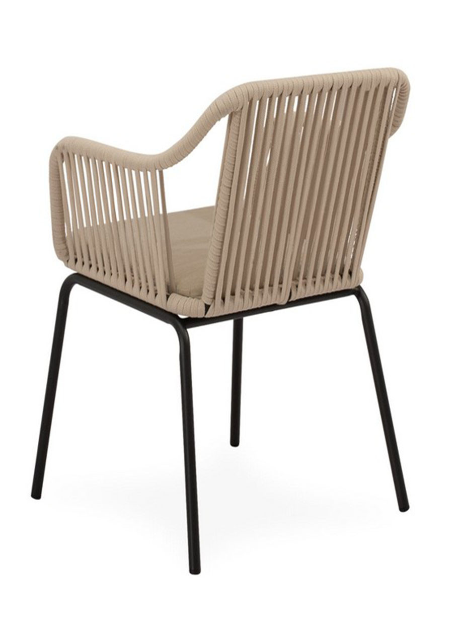 Silla Swann Negro 59x57x60,5 cm