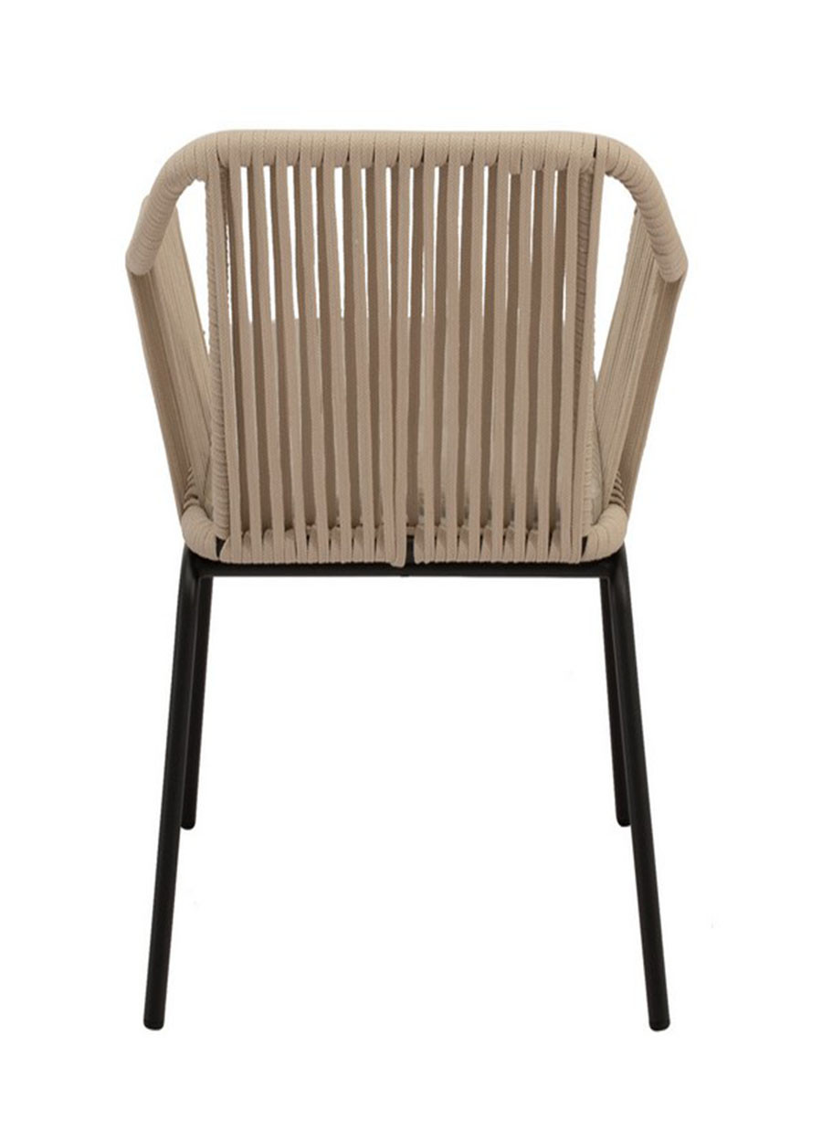 Silla Swann Negro 59x57x60,5 cm