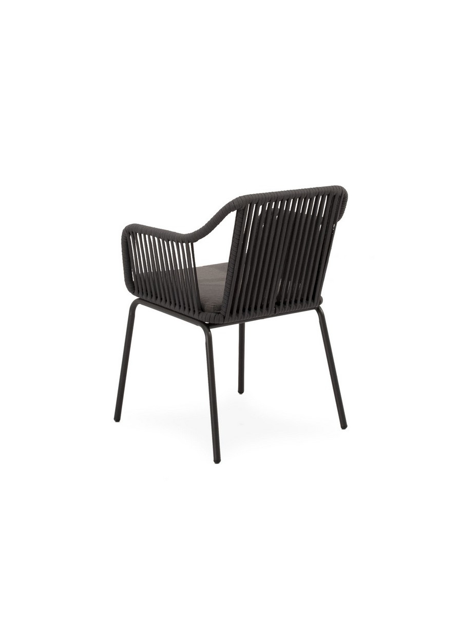 Silla Swann Gris 59x57x79,5 cm