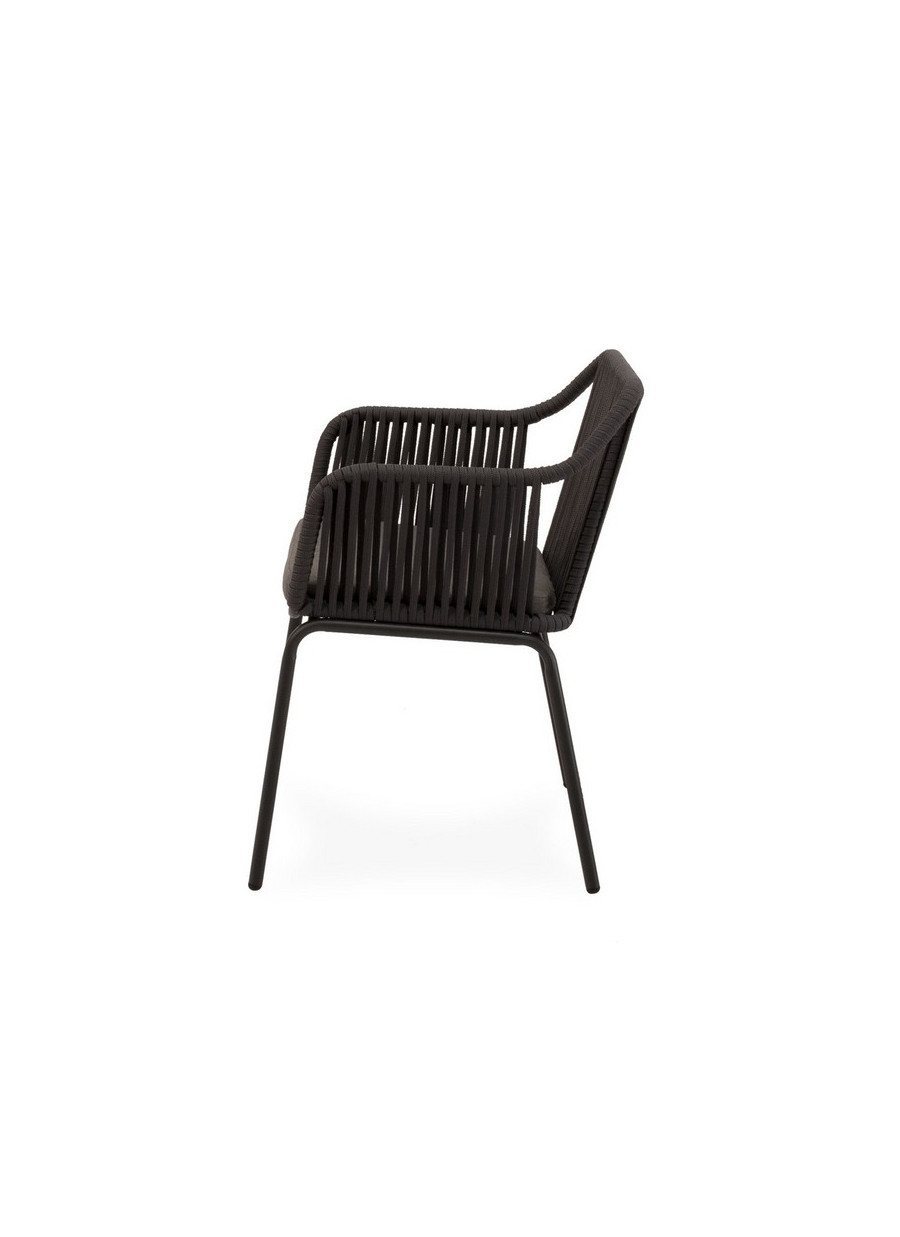 Silla Swann Gris 59x57x79,5 cm