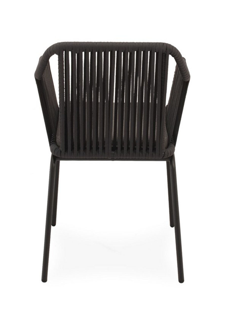 Silla Swann Gris 59x57x79,5 cm