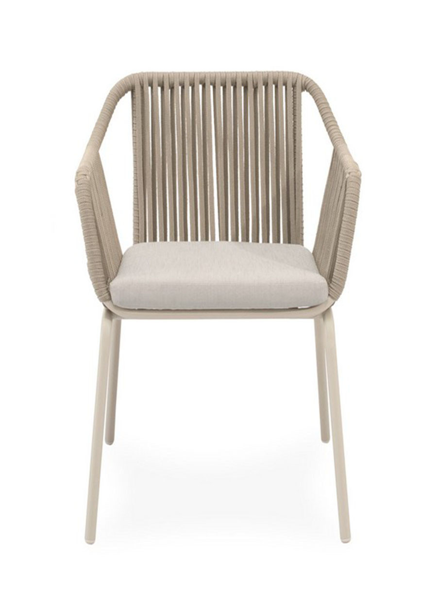 Silla Swann Beige 59x57x79,5 cm