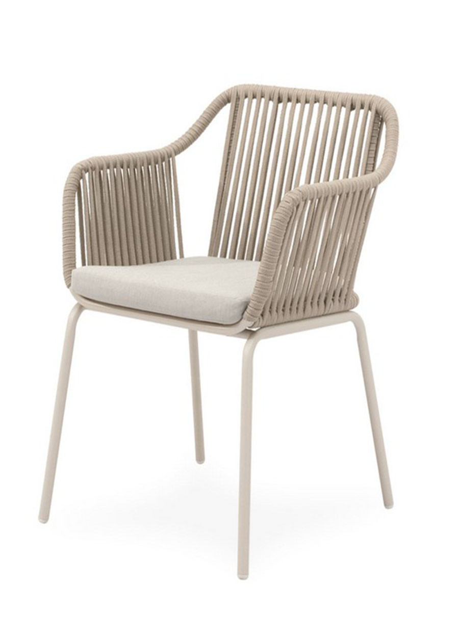 Silla Swann Beige 59x57x79,5 cm