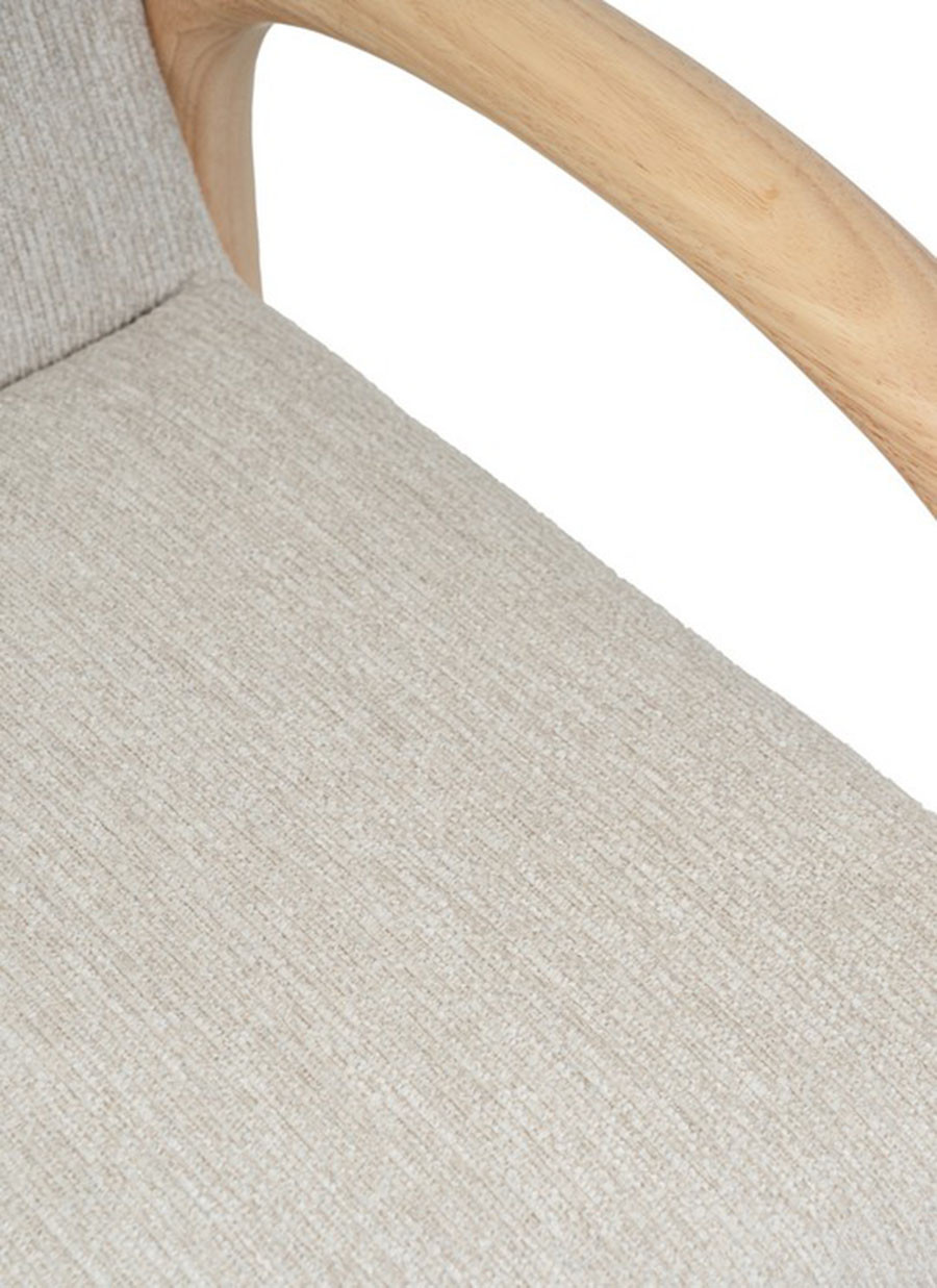 Sillón Corfou Beige 70x82x78,5 cm