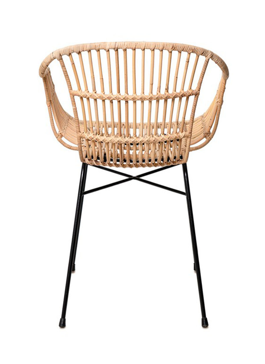 Silla Camel  Negro 56x60x74,5 cm