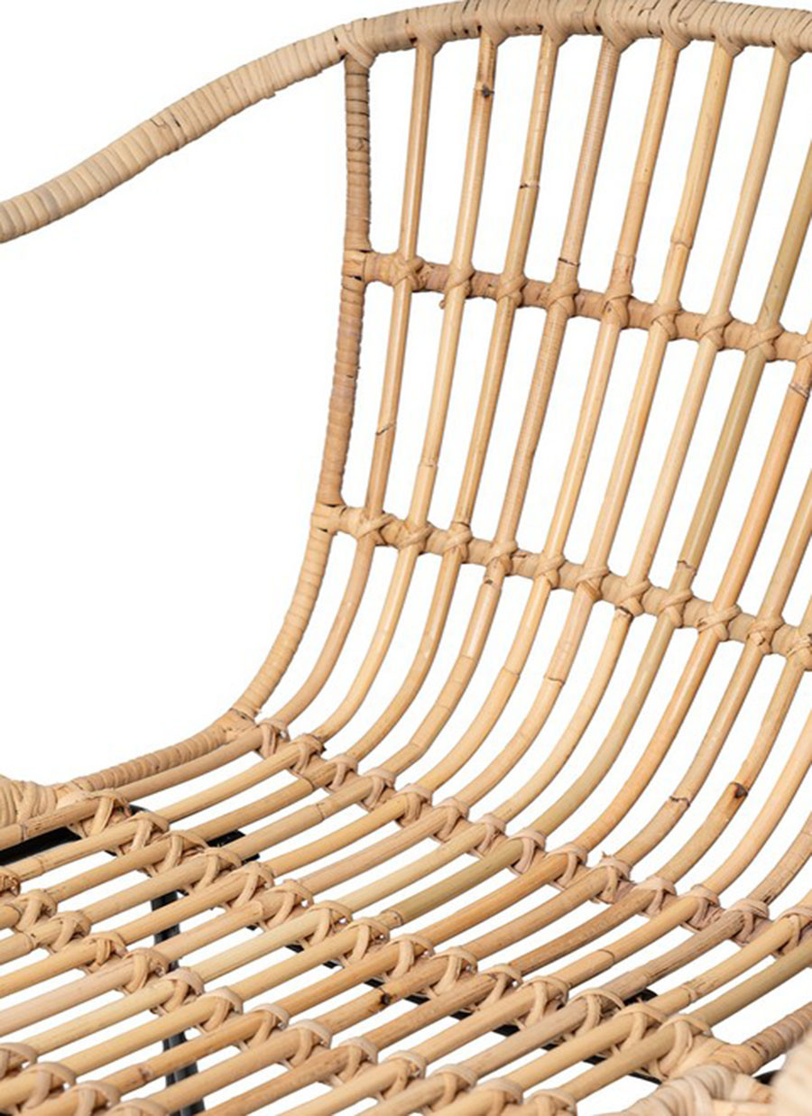 Silla Camel  Negro 56x60x74,5 cm