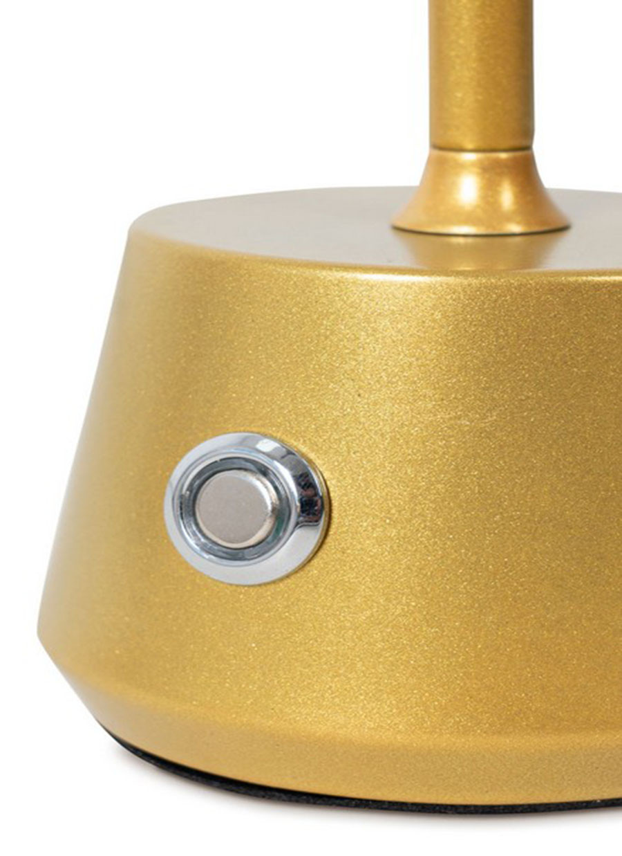 Lámpara sobremesa Arielle Dorada...