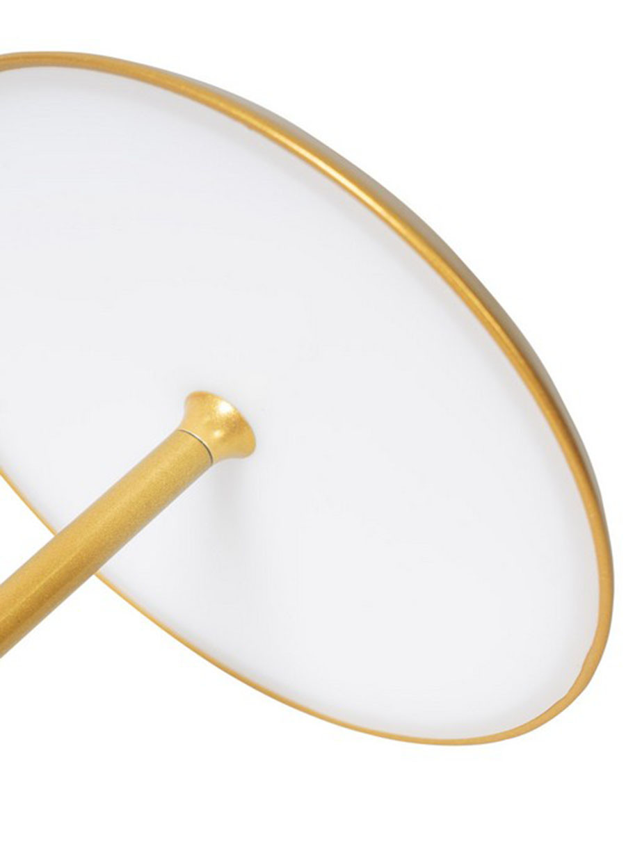 Lámpara sobremesa Arielle Dorada...