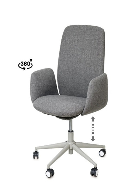 Silla oficina Chiara gris...