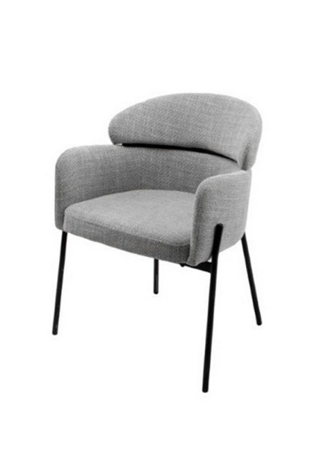 Silla Barcares Gris Claro...