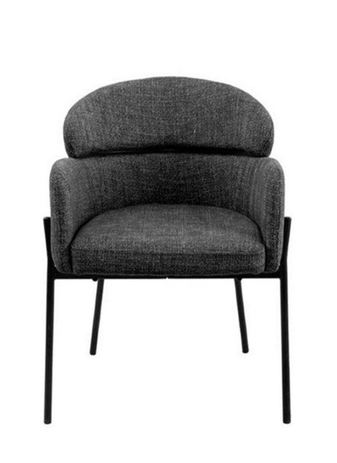 Silla Barcares Gris Oscuro...