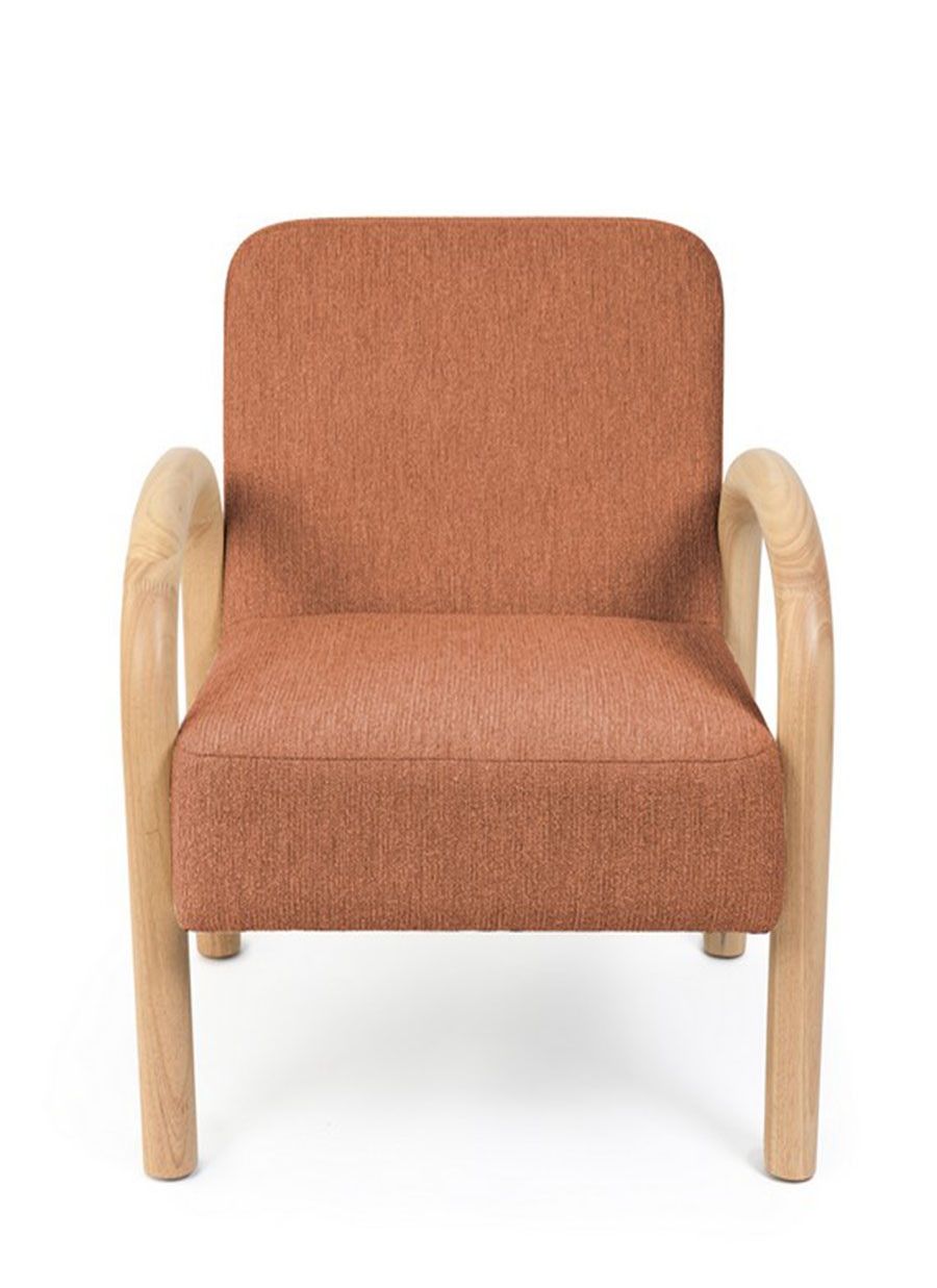 Sillón Corfou Terracota 70x82x78,5 cm